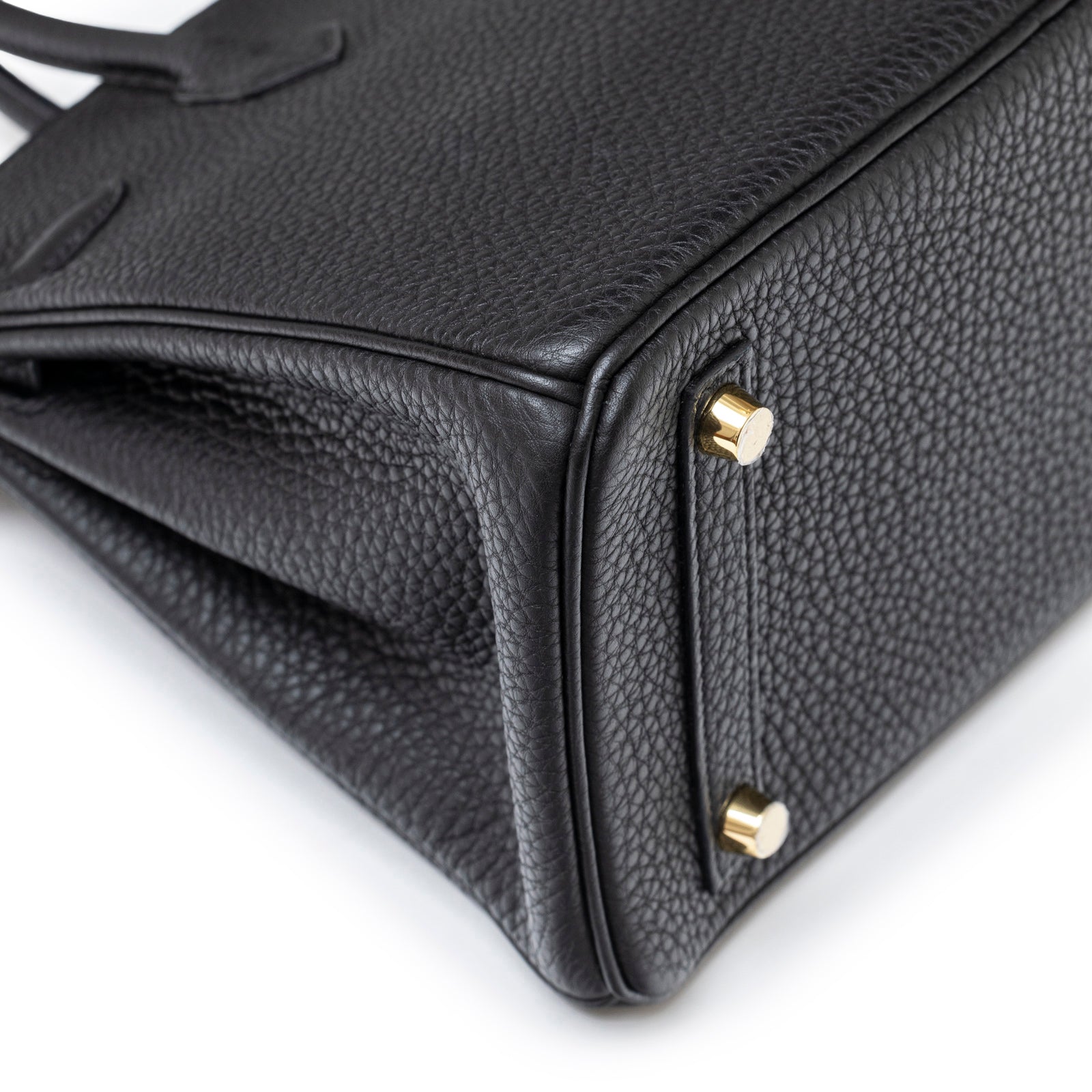 Hermès Birkin 25 Black Togo Gold Hardware