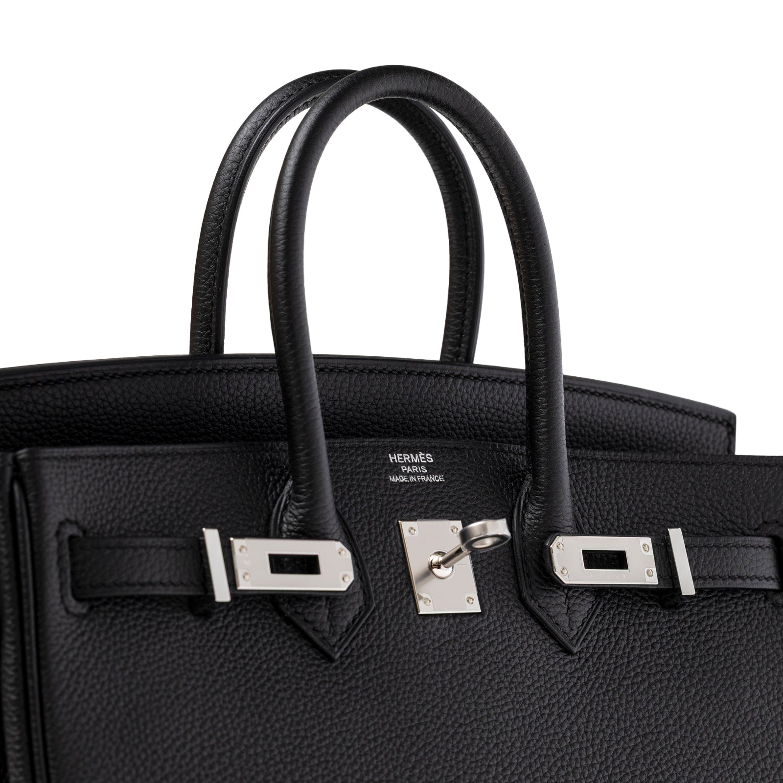 Hermès Birkin 25 Black Togo Palladium Hardware