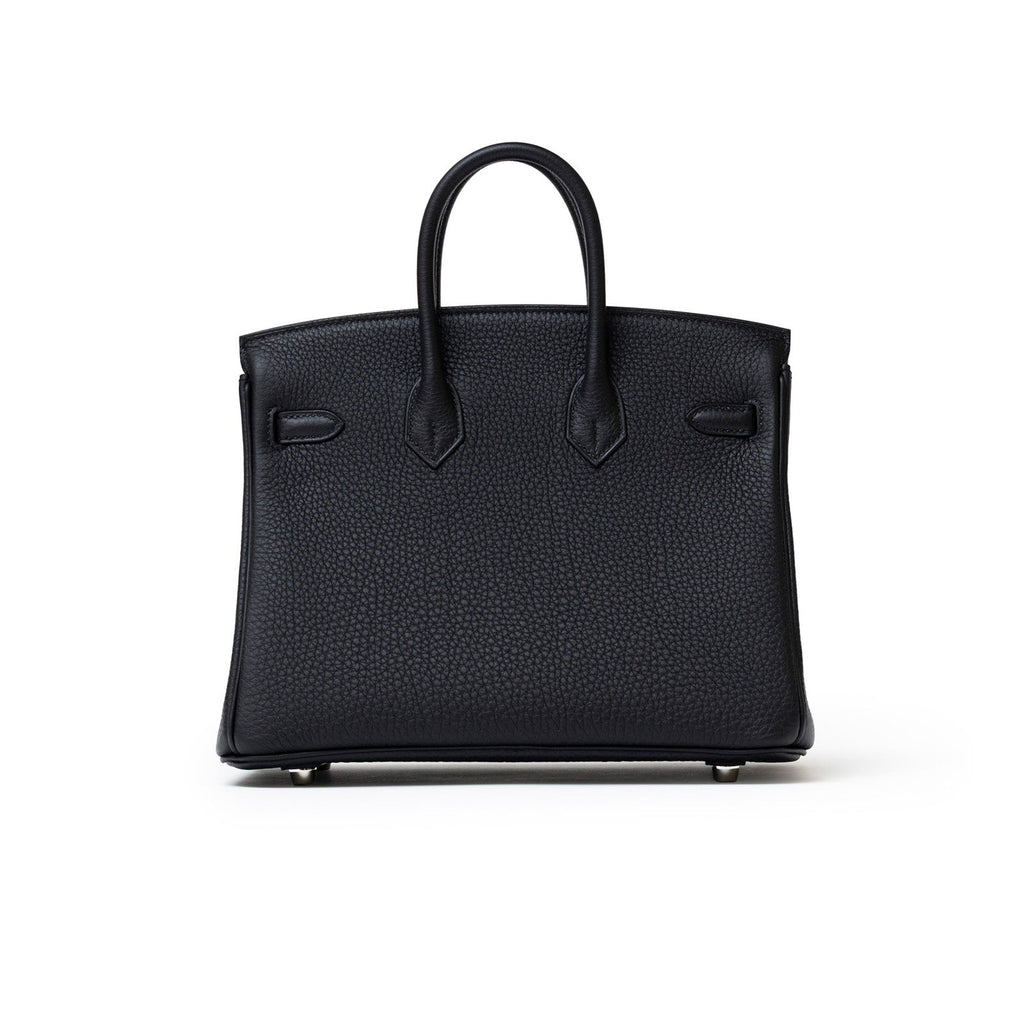 Hermès Birkin 25 Black Togo Palladium Hardware