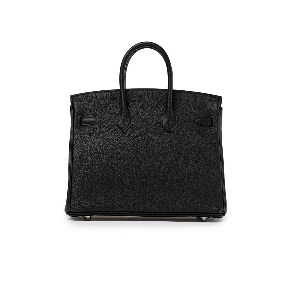 Hermès Birkin 25 Black Togo Palladium Hardware