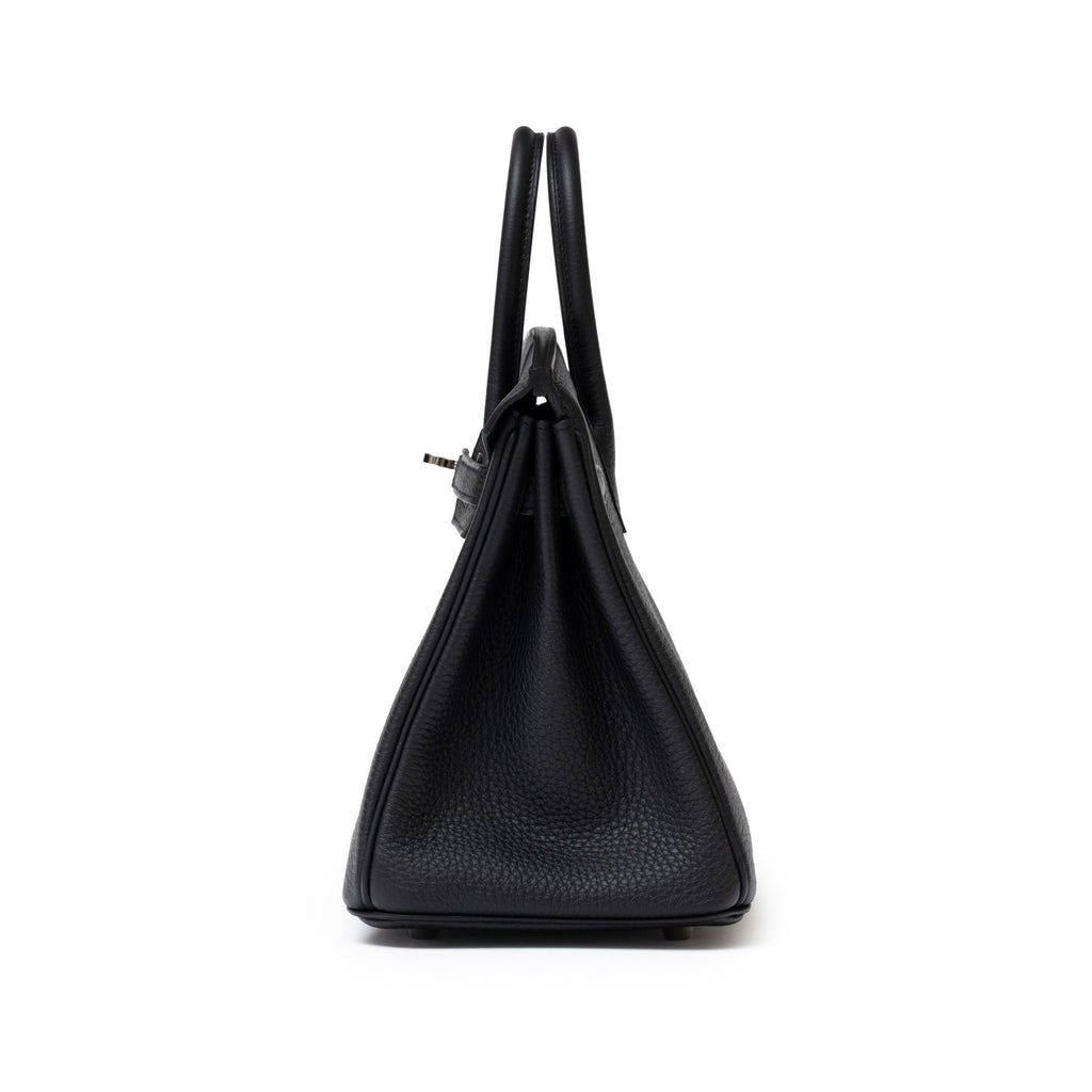 Hermès Birkin 25 Black Togo Palladium Hardware