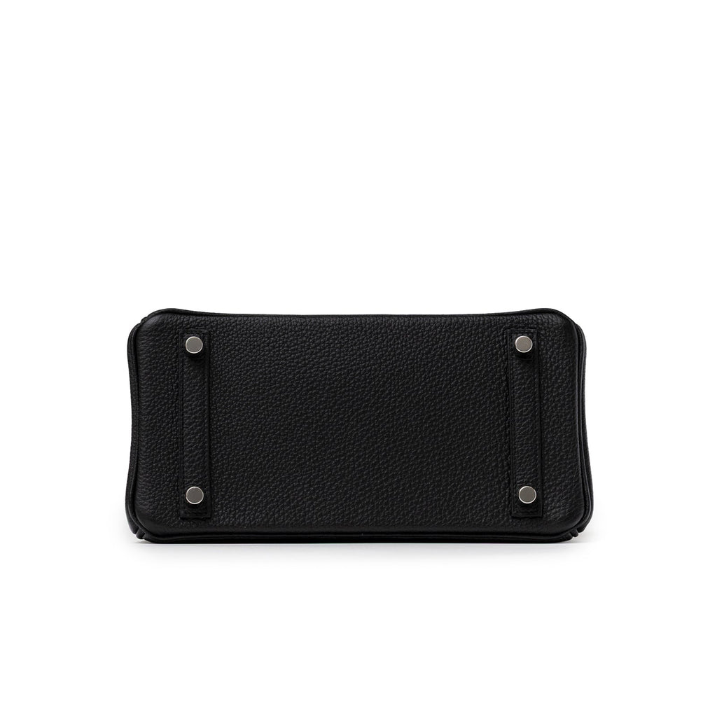 Hermès Birkin 25 Black Togo Palladium Hardware