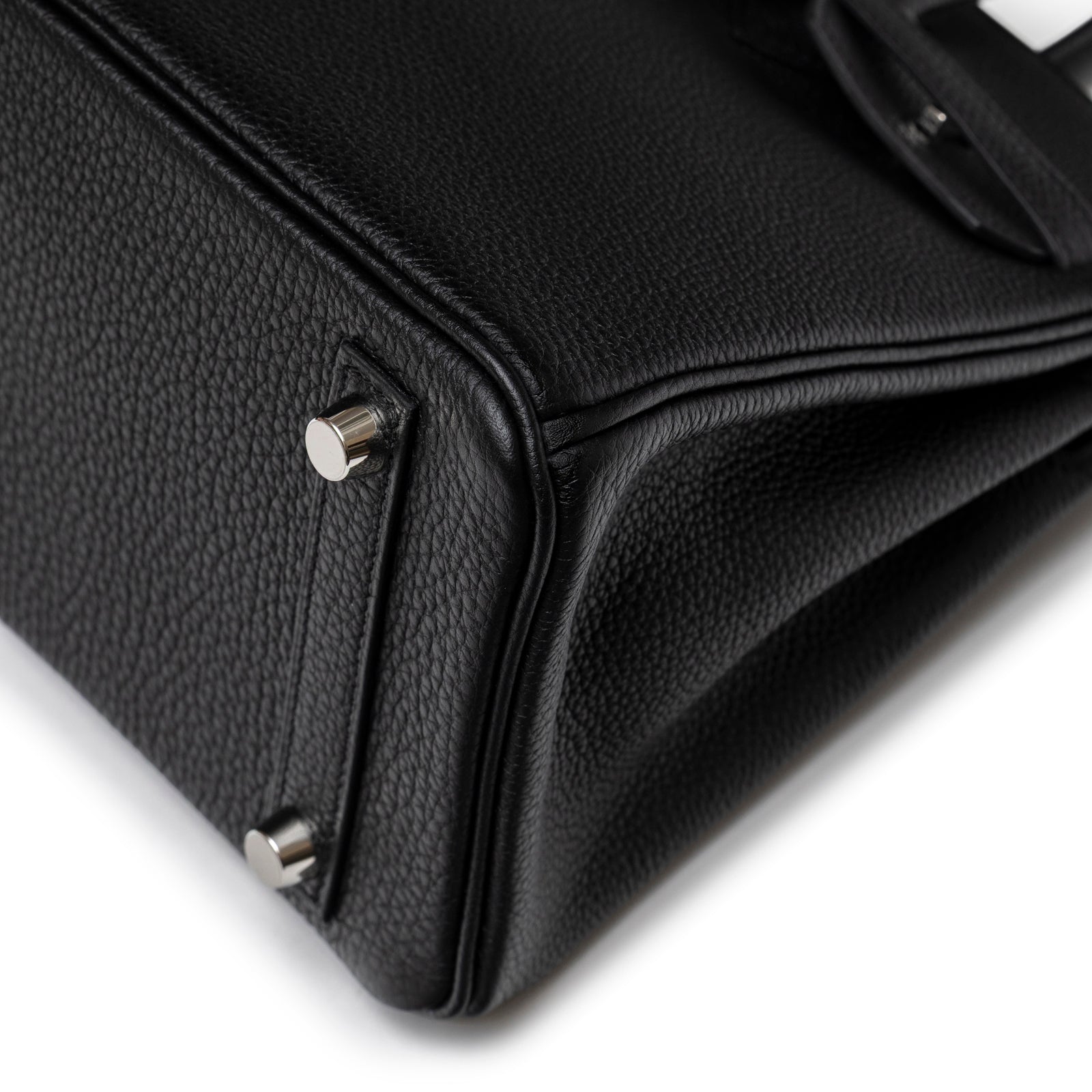 Hermès Birkin 25 Black Togo Palladium Hardware