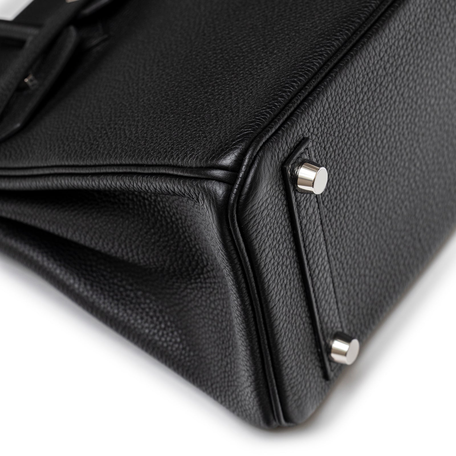 Hermès Birkin 25 Black Togo Palladium Hardware