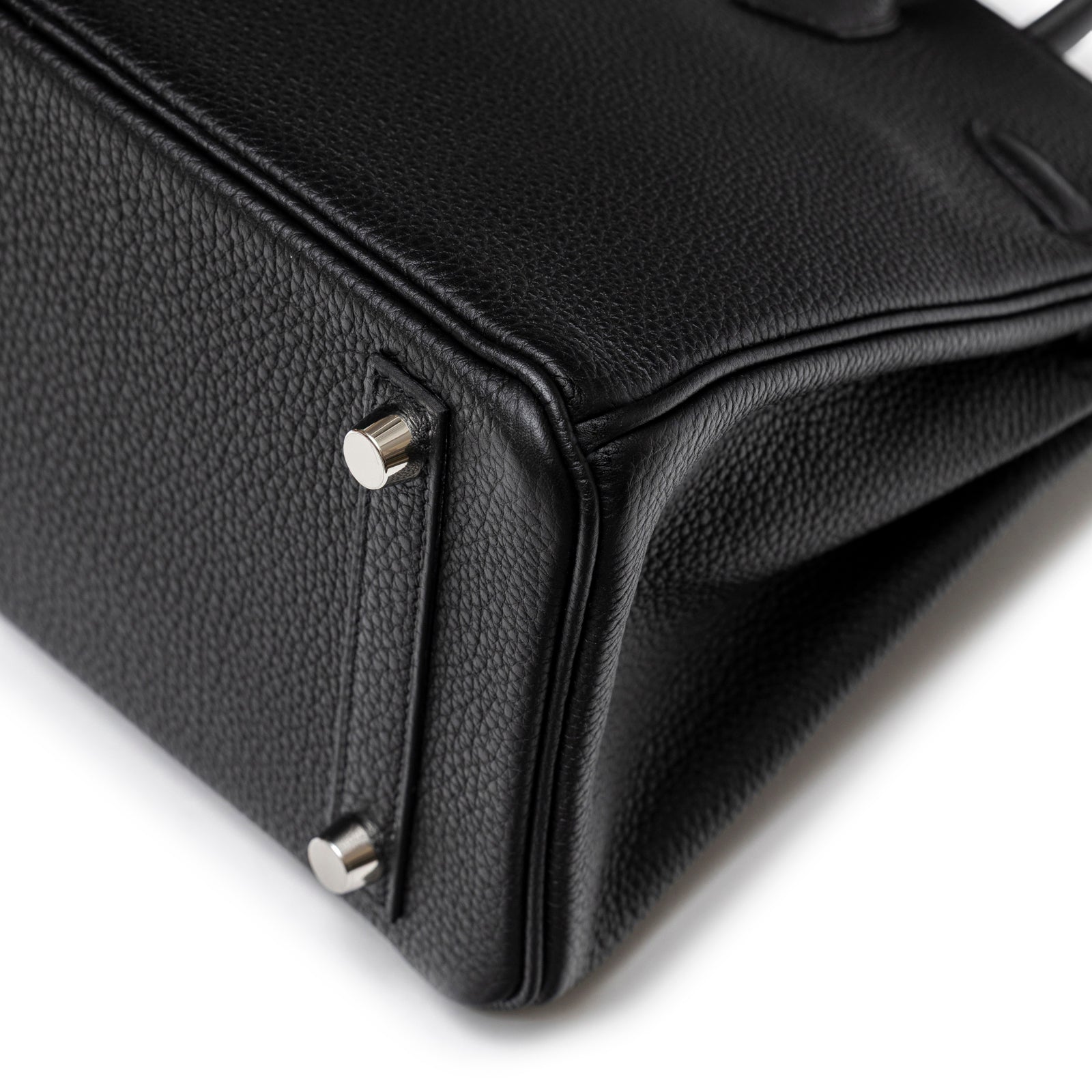 Hermès Birkin 25 Black Togo Palladium Hardware