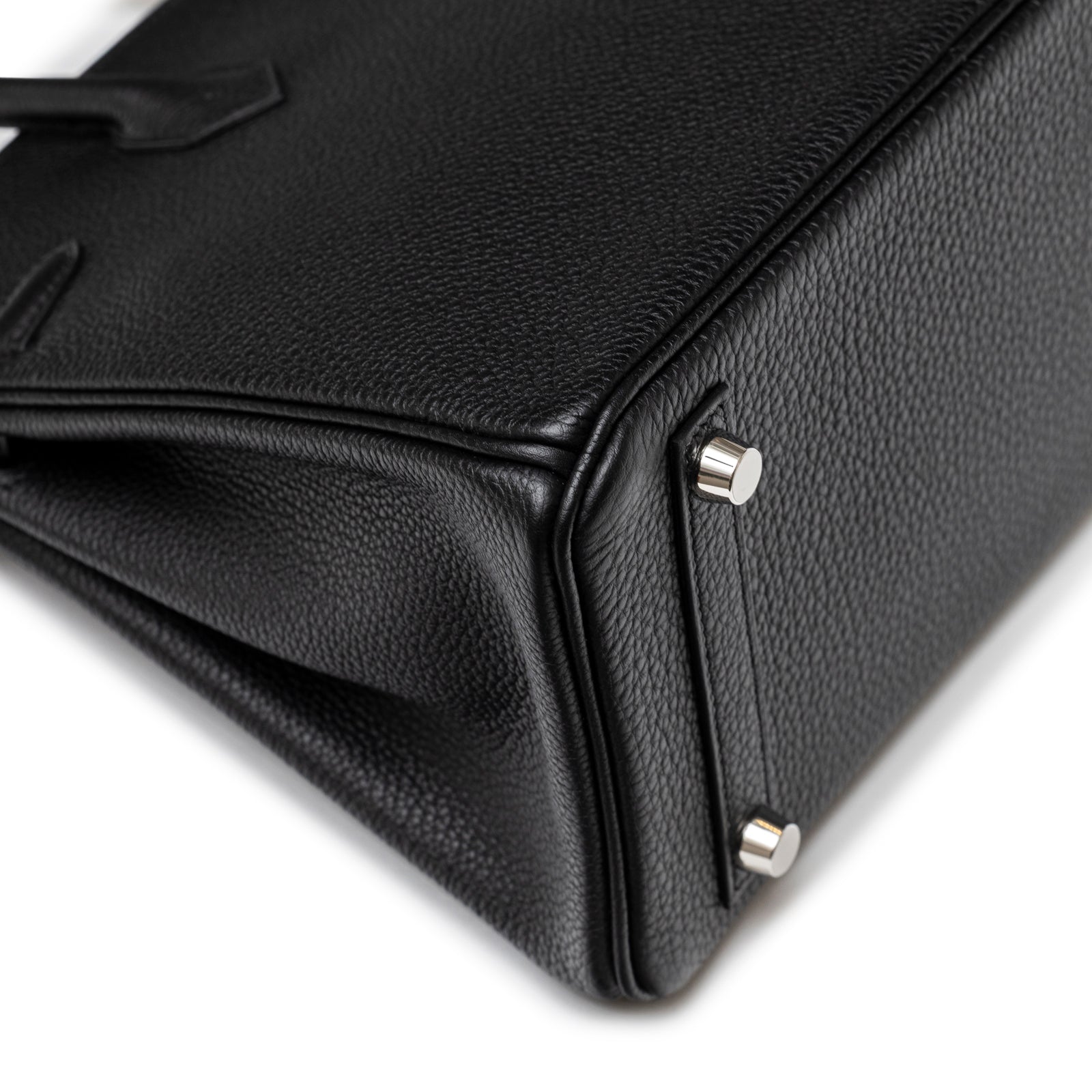 Hermès Birkin 25 Black Togo Palladium Hardware