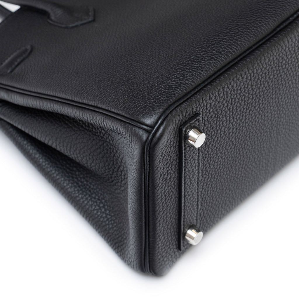 Hermès Birkin 25 Black Togo Palladium Hardware