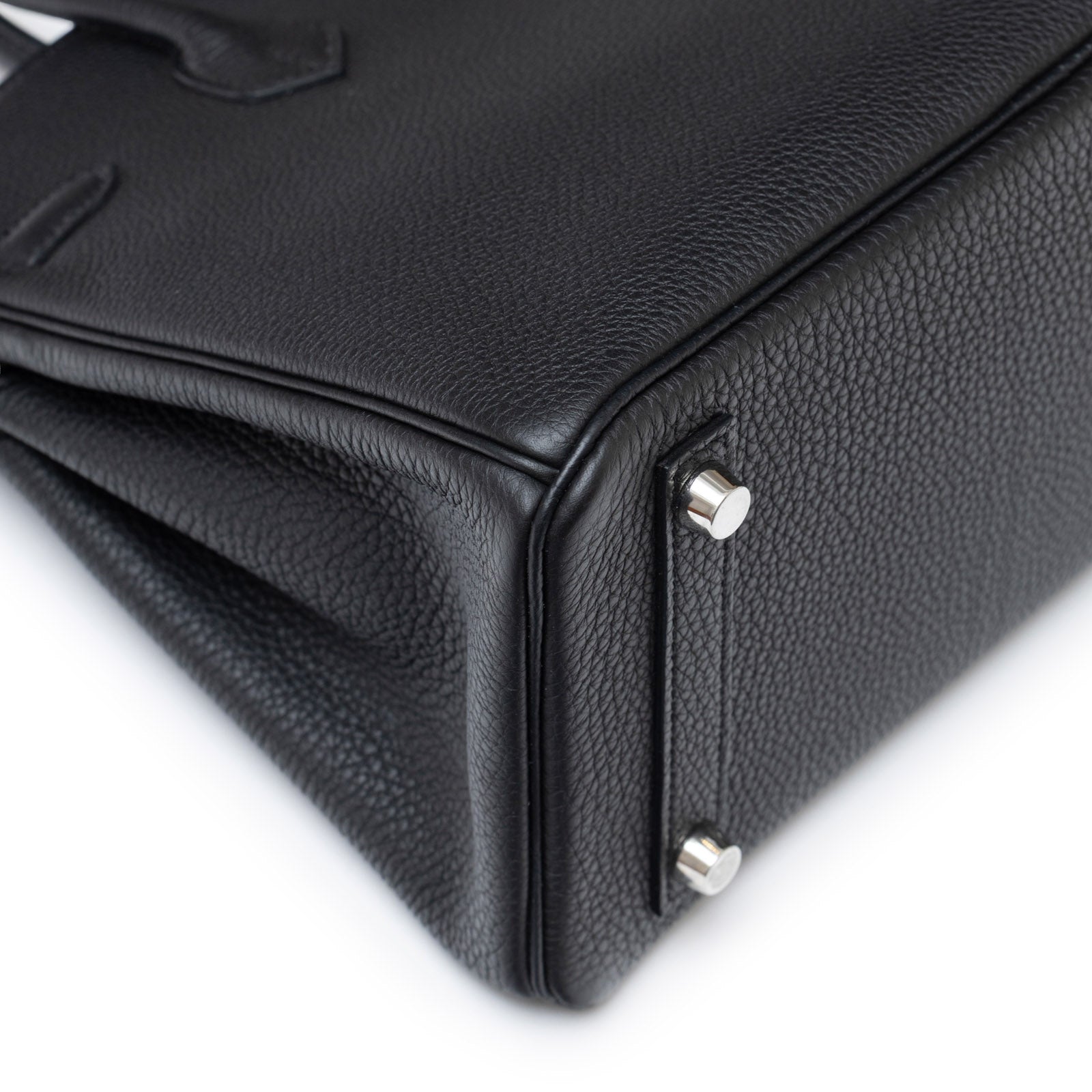 Hermès Birkin 25 Black Togo Palladium Hardware