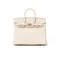 Hermès Birkin 25 Craie Togo Palladium Hardware