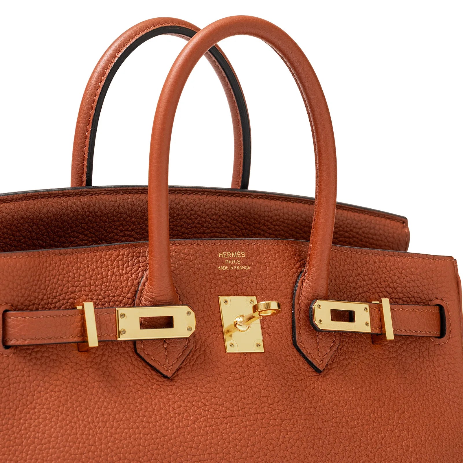 Hermès Birkin 25 Cuivre Togo Gold Hardware