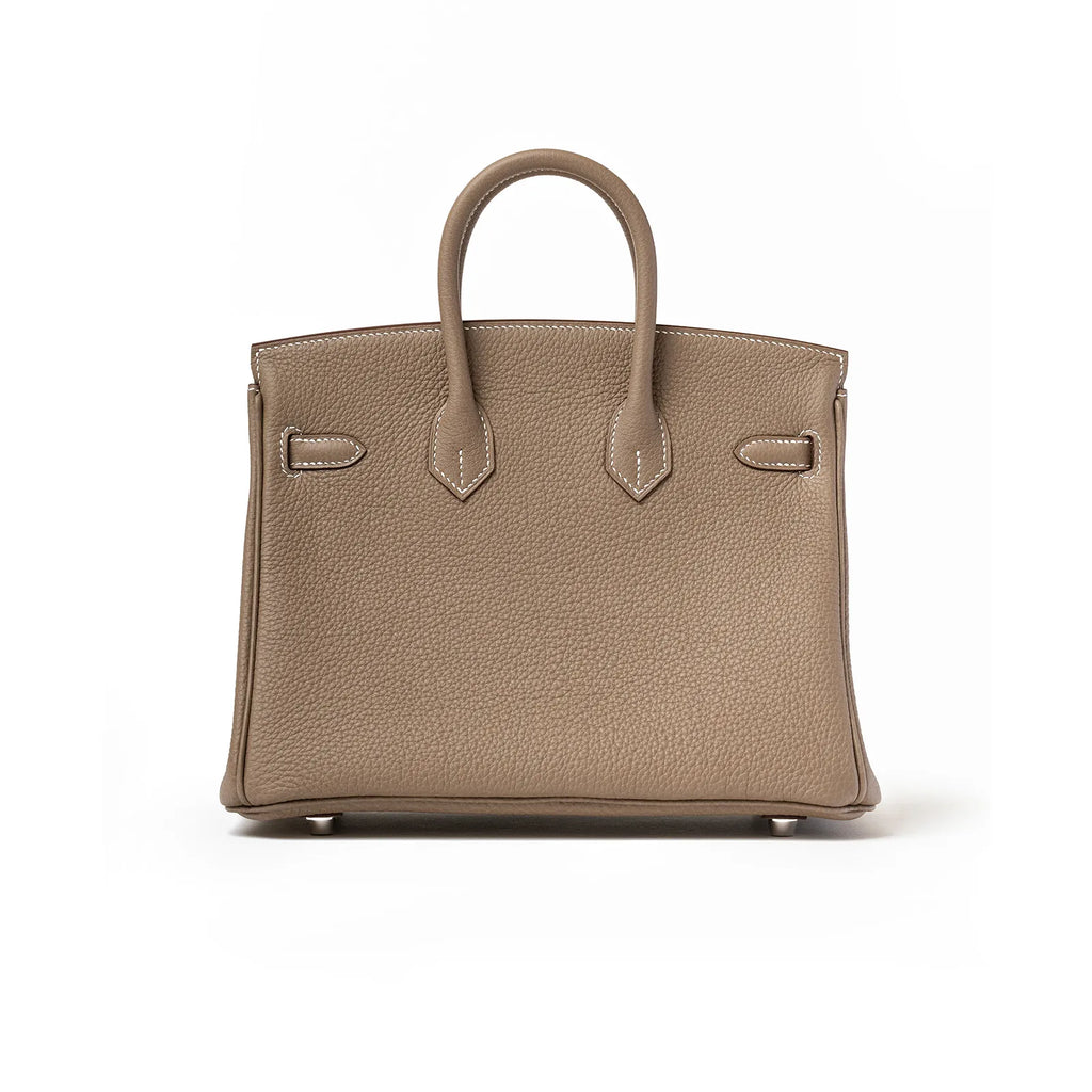 Hermès Birkin 25 Etoupe Togo Palladium Hardware
