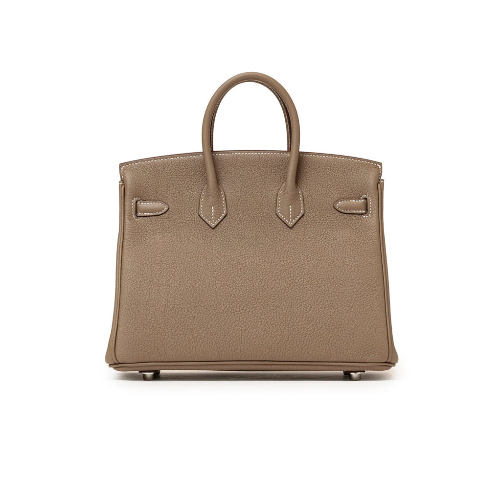 Hermès Birkin 25 Etoupe Togo Palladium Hardware
