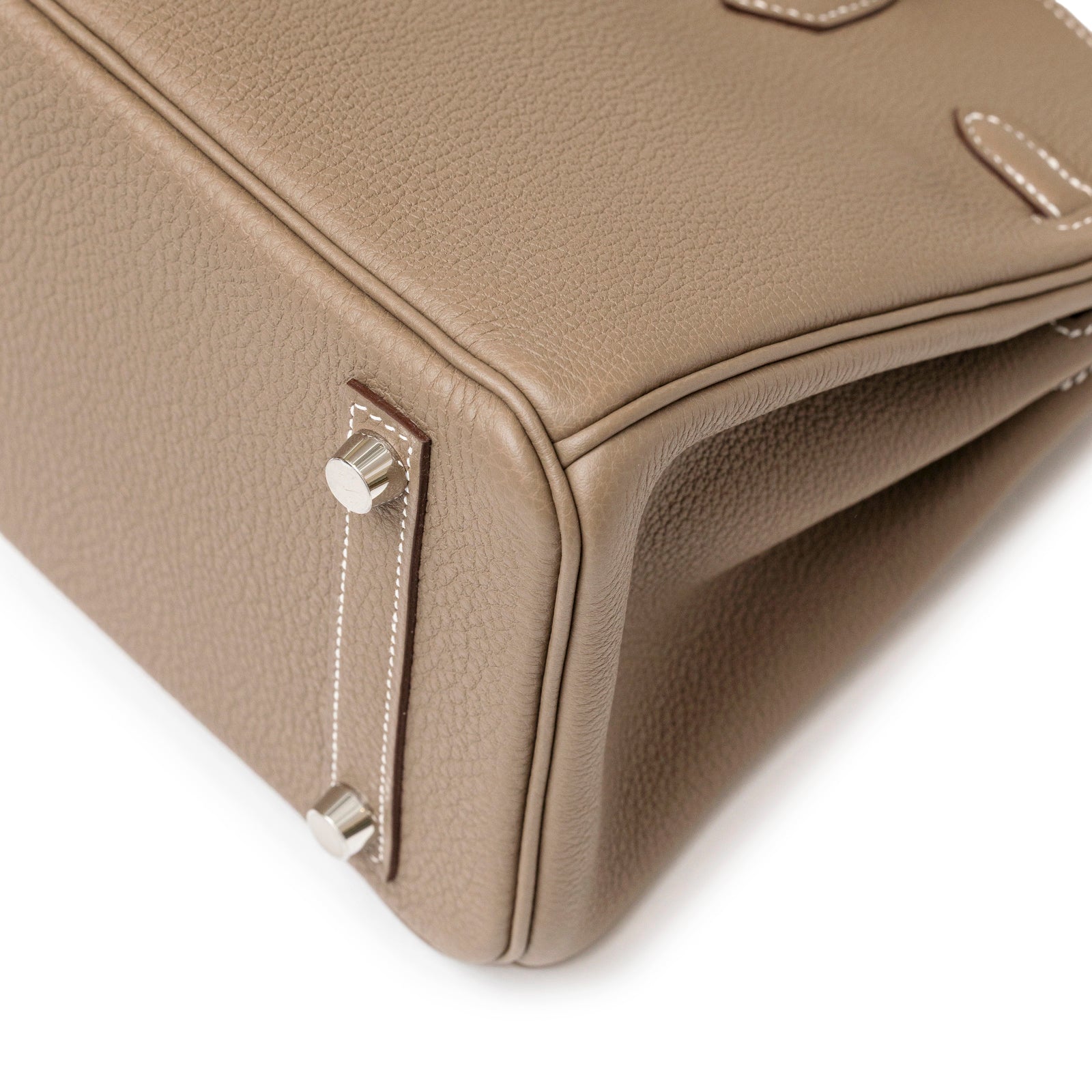 Hermès Birkin 25 Etoupe Togo Palladium Hardware