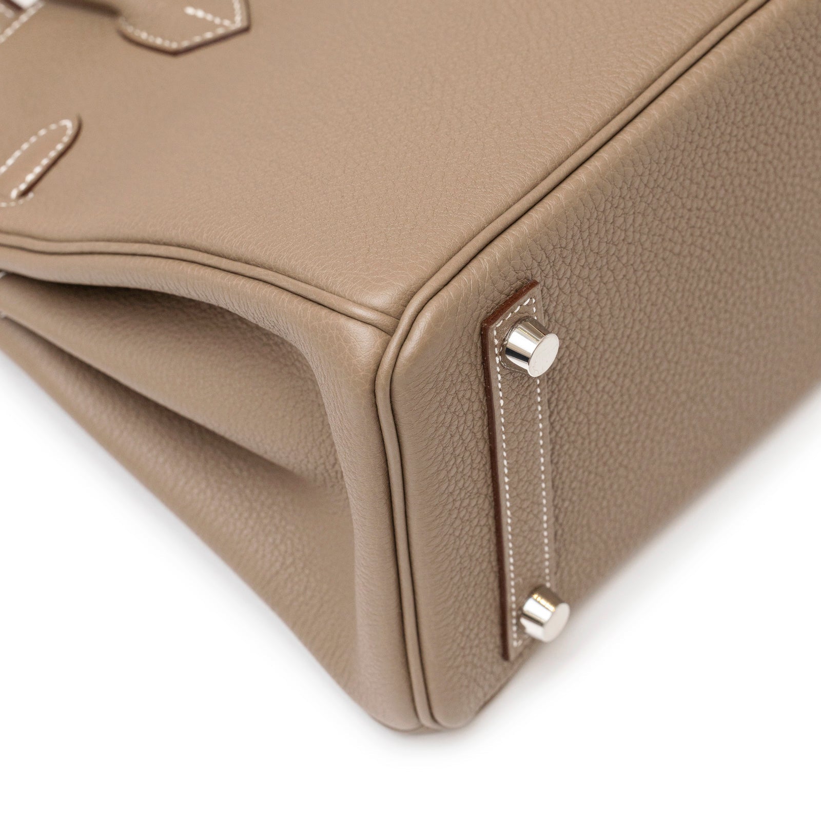 Hermès Birkin 25 Etoupe Togo Palladium Hardware