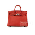 Hermès Birkin 25 Geranium Togo Palladium Hardware