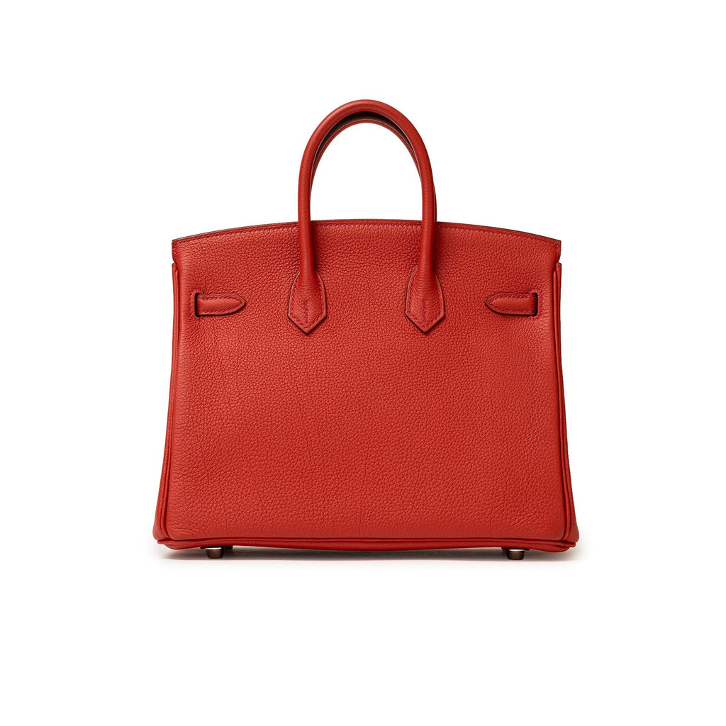 Hermès Birkin 25 Geranium Togo Palladium Hardware