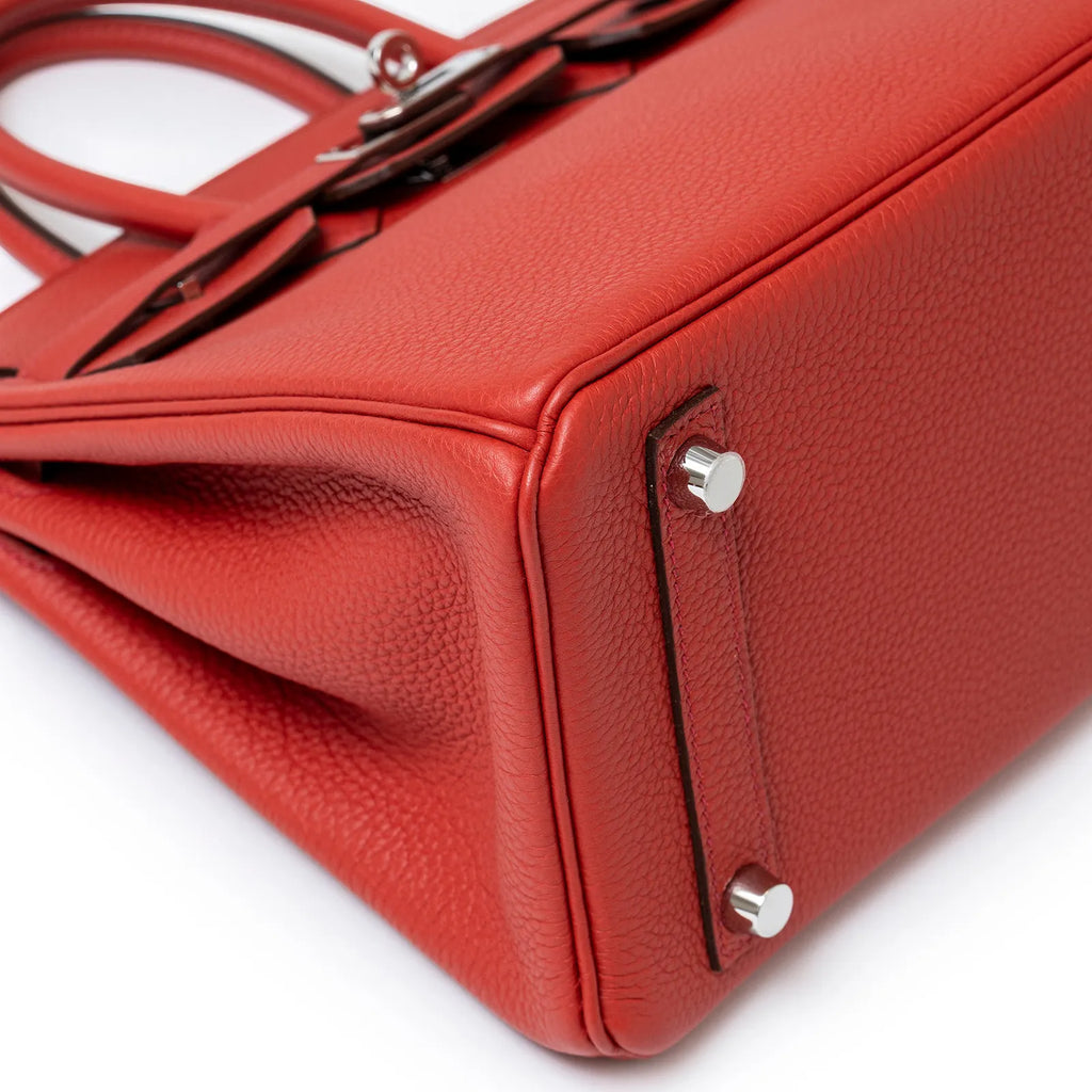 Hermès Birkin 25 Geranium Togo Palladium Hardware