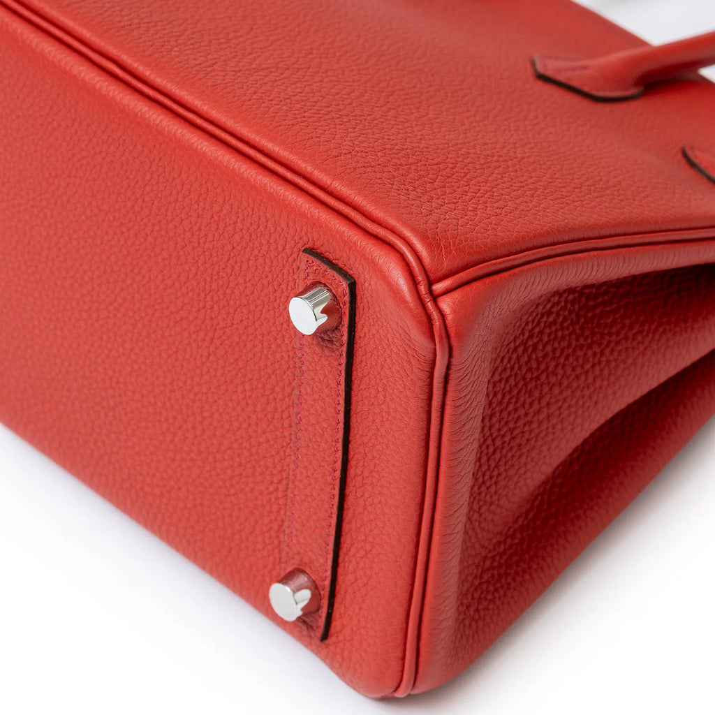 Hermès Birkin 25 Geranium Togo Palladium Hardware