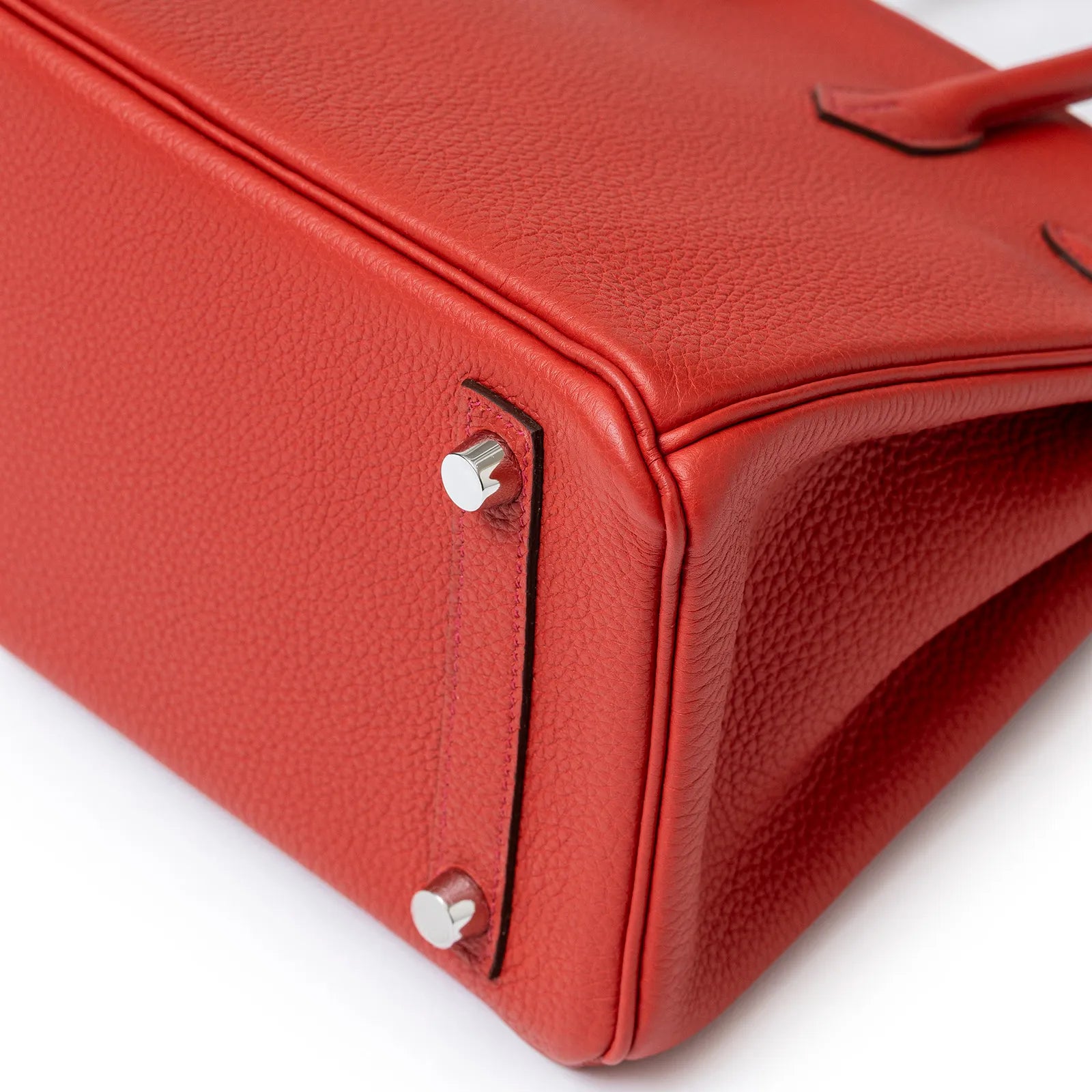 Hermès Birkin 25 Geranium Togo Palladium Hardware