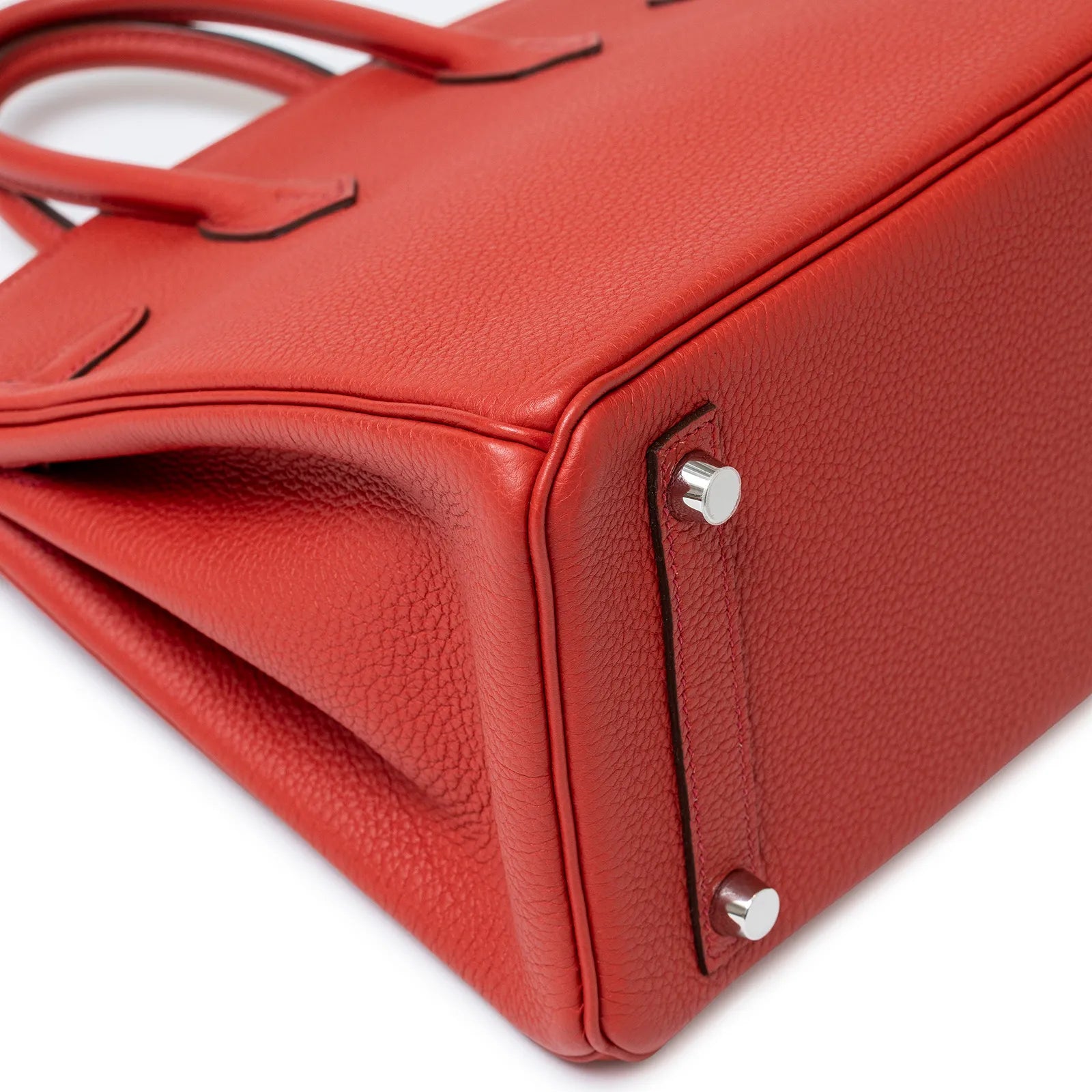 Hermès Birkin 25 Geranium Togo Palladium Hardware