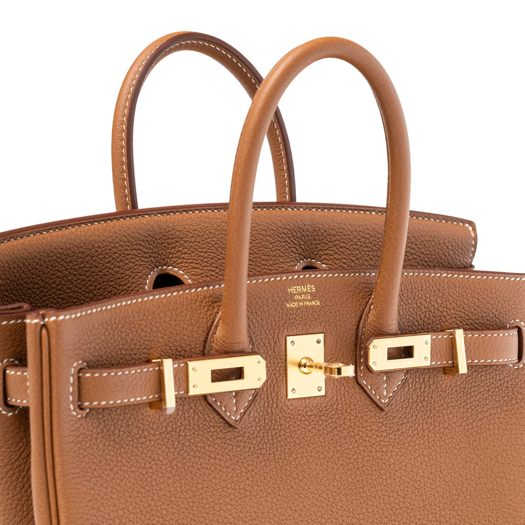 Hermès Birkin 25 Gold Togo Gold Hardware