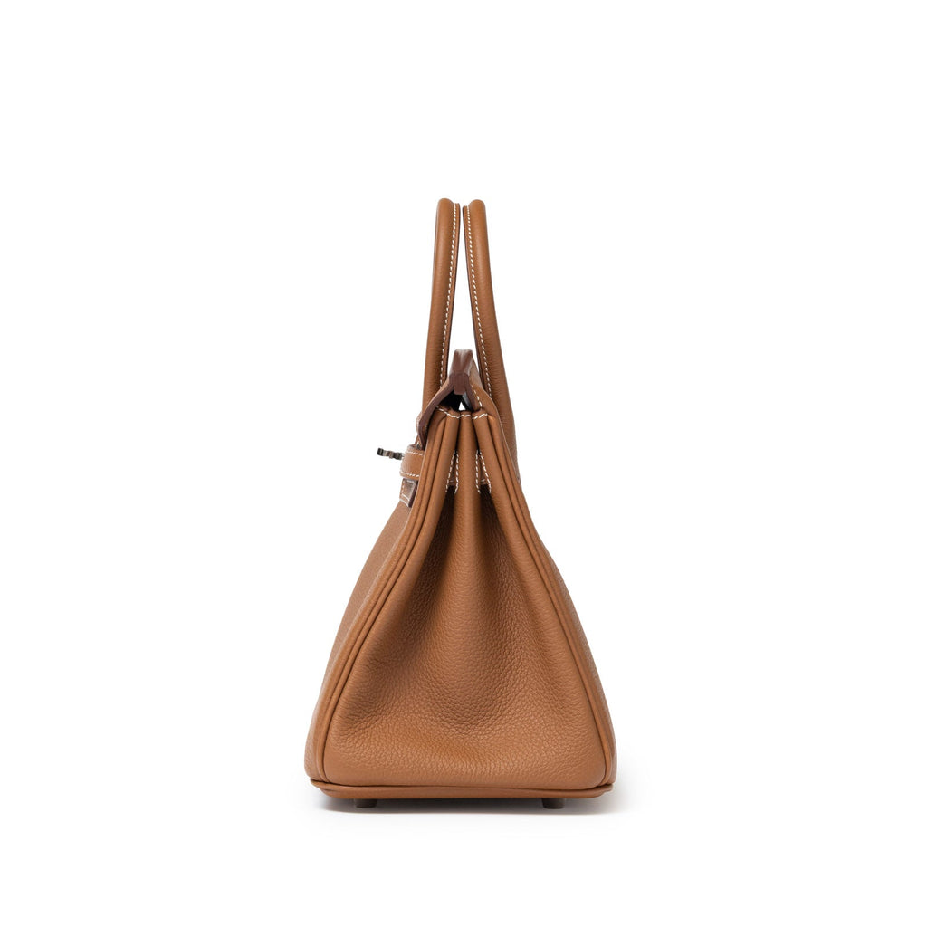 Hermès Birkin 25 Gold Togo Palladium Hardware