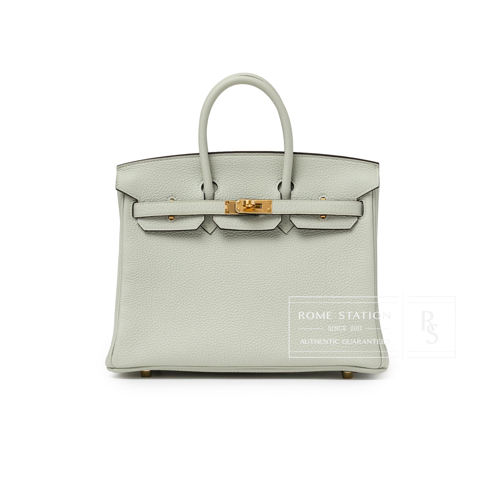 Hermès Birkin 25 Gris Neve Togo Gold Hardware