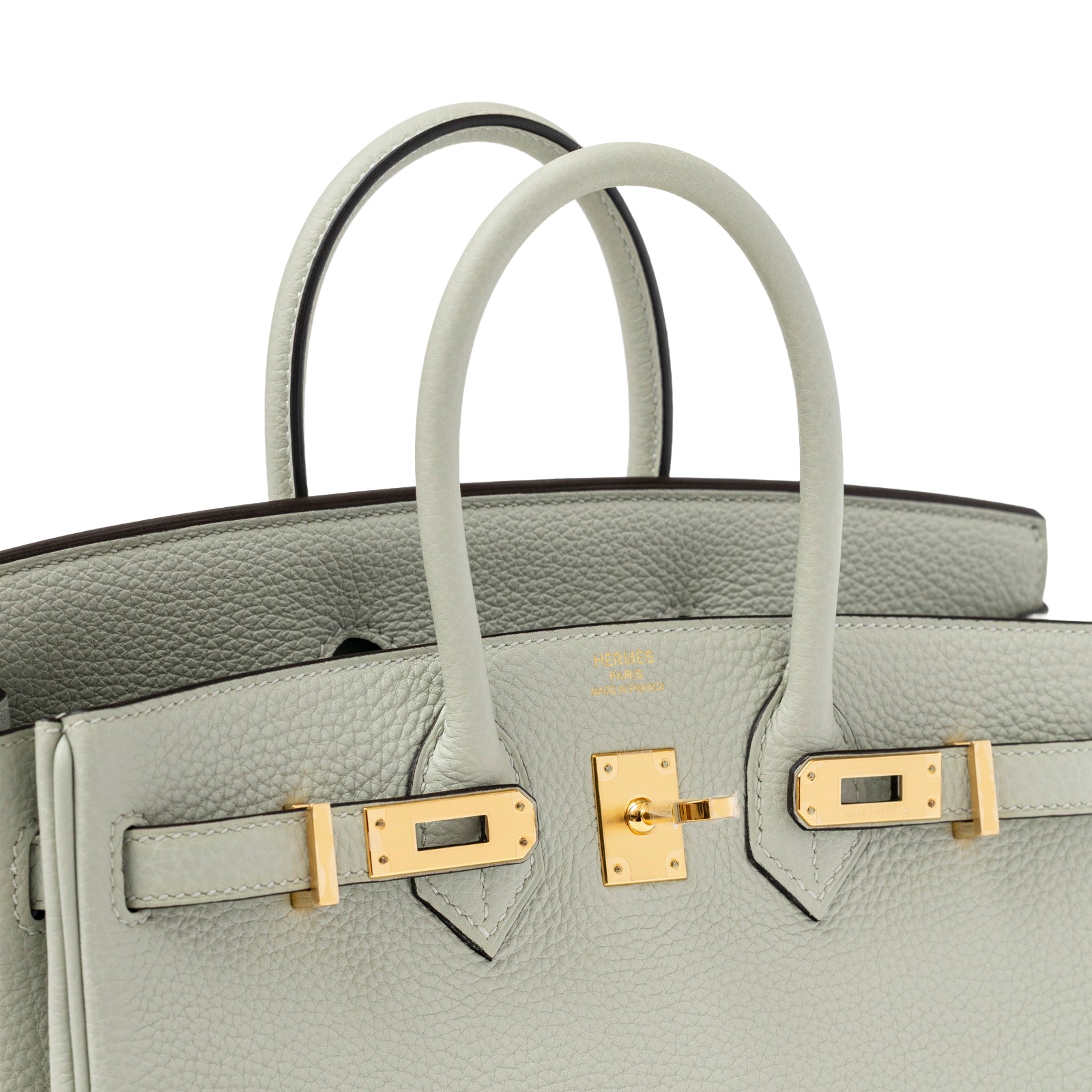 Hermès Birkin 25 Gris Neve Togo Gold Hardware