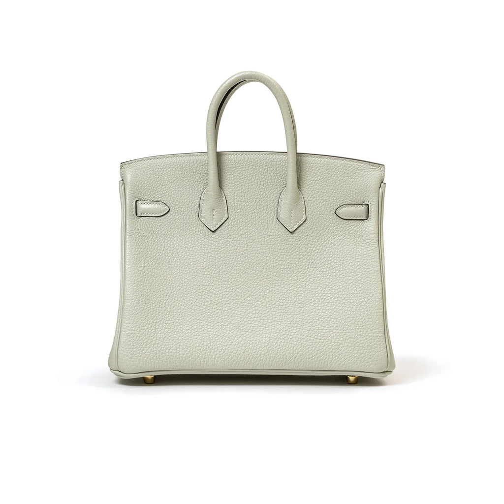 Hermès Birkin 25 Gris Neve Togo Gold Hardware
