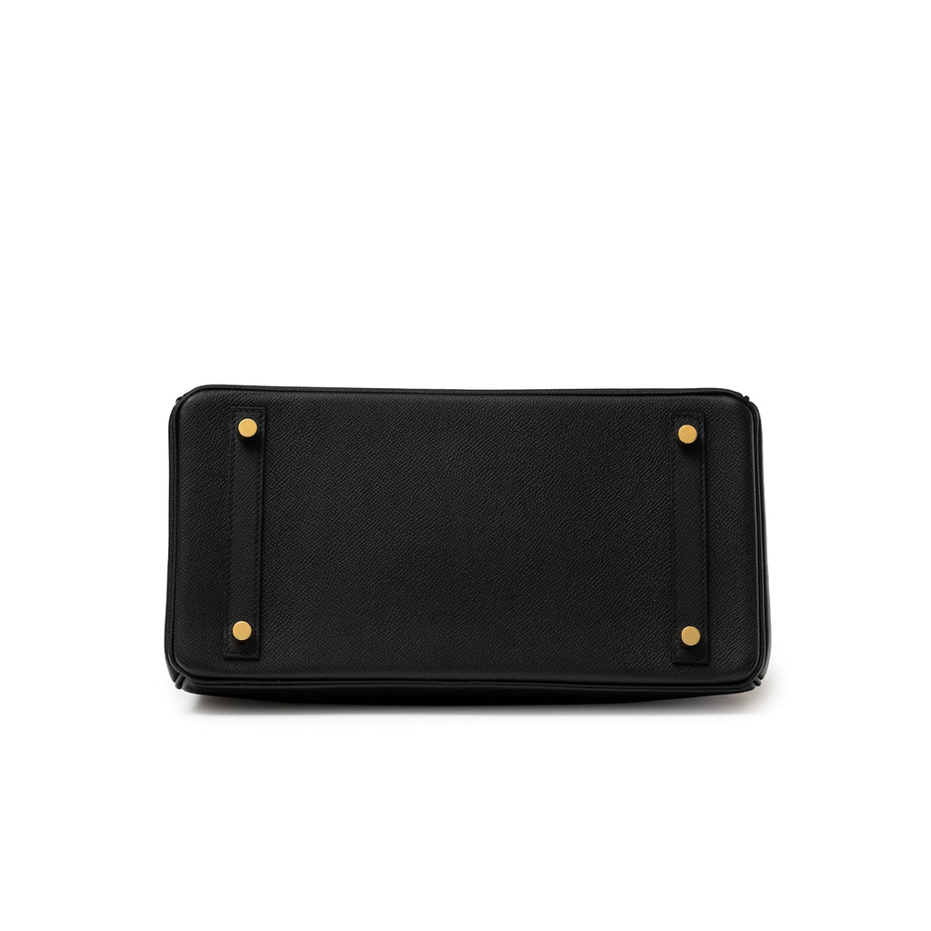 Hermès Birkin 30 Black Epsom Gold Hardware