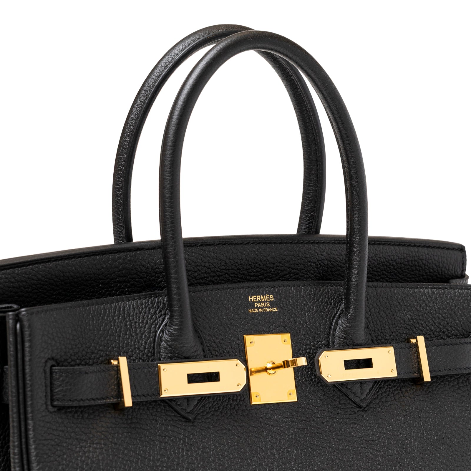 Hermès Birkin 30 Black Togo Gold Hardware
