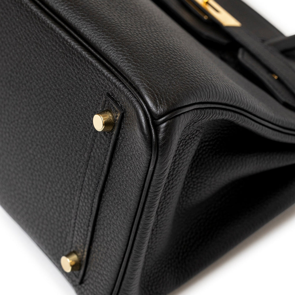 Hermès Birkin 30 Black Togo Gold Hardware