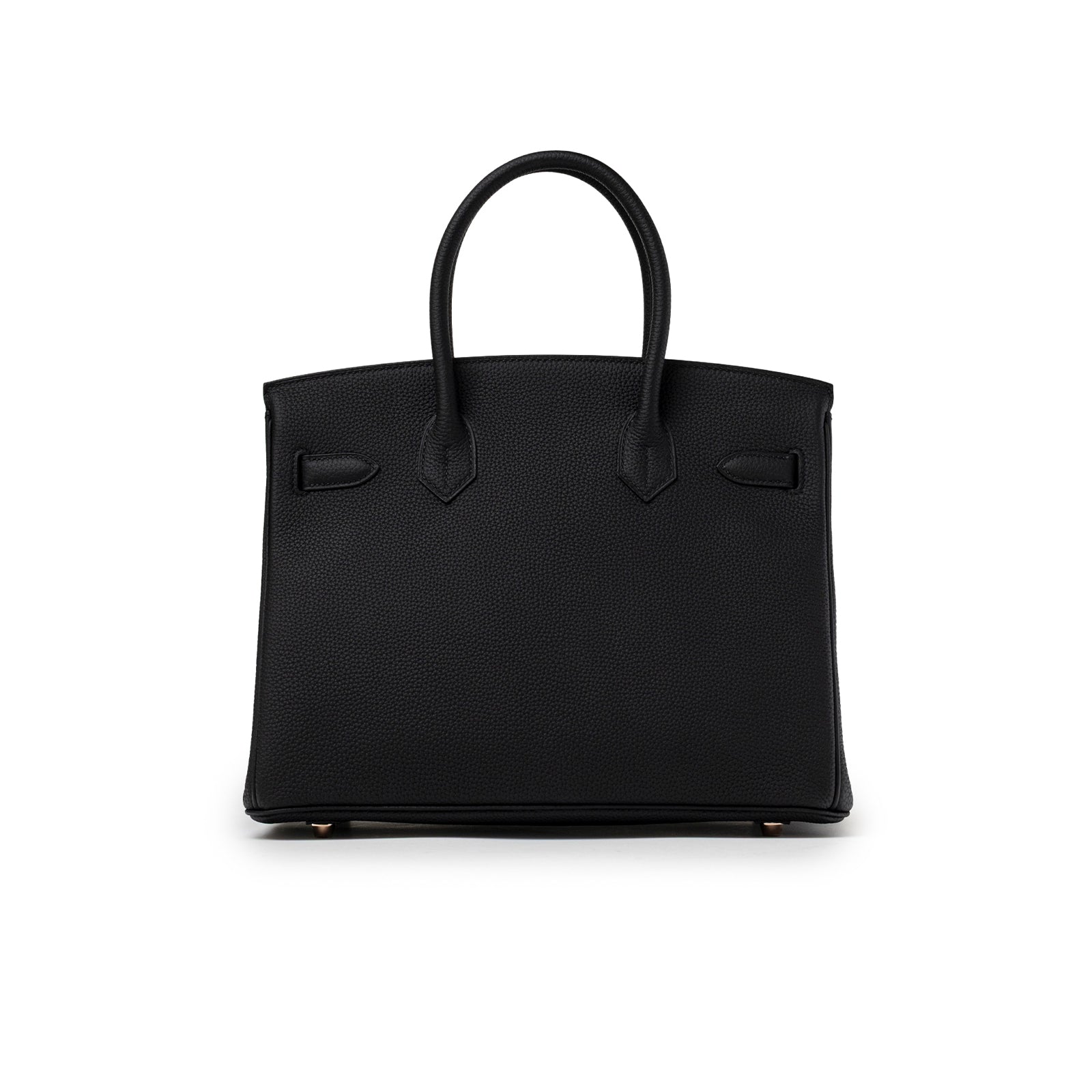 Hermès Birkin 30 Black Togo Rose Gold Hardware