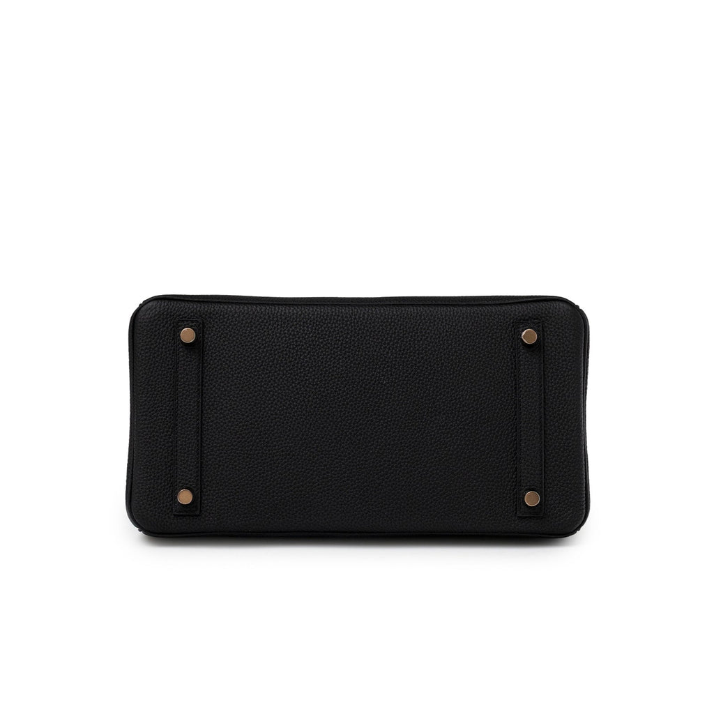 Hermès Birkin 30 Black Togo Rose Gold Hardware