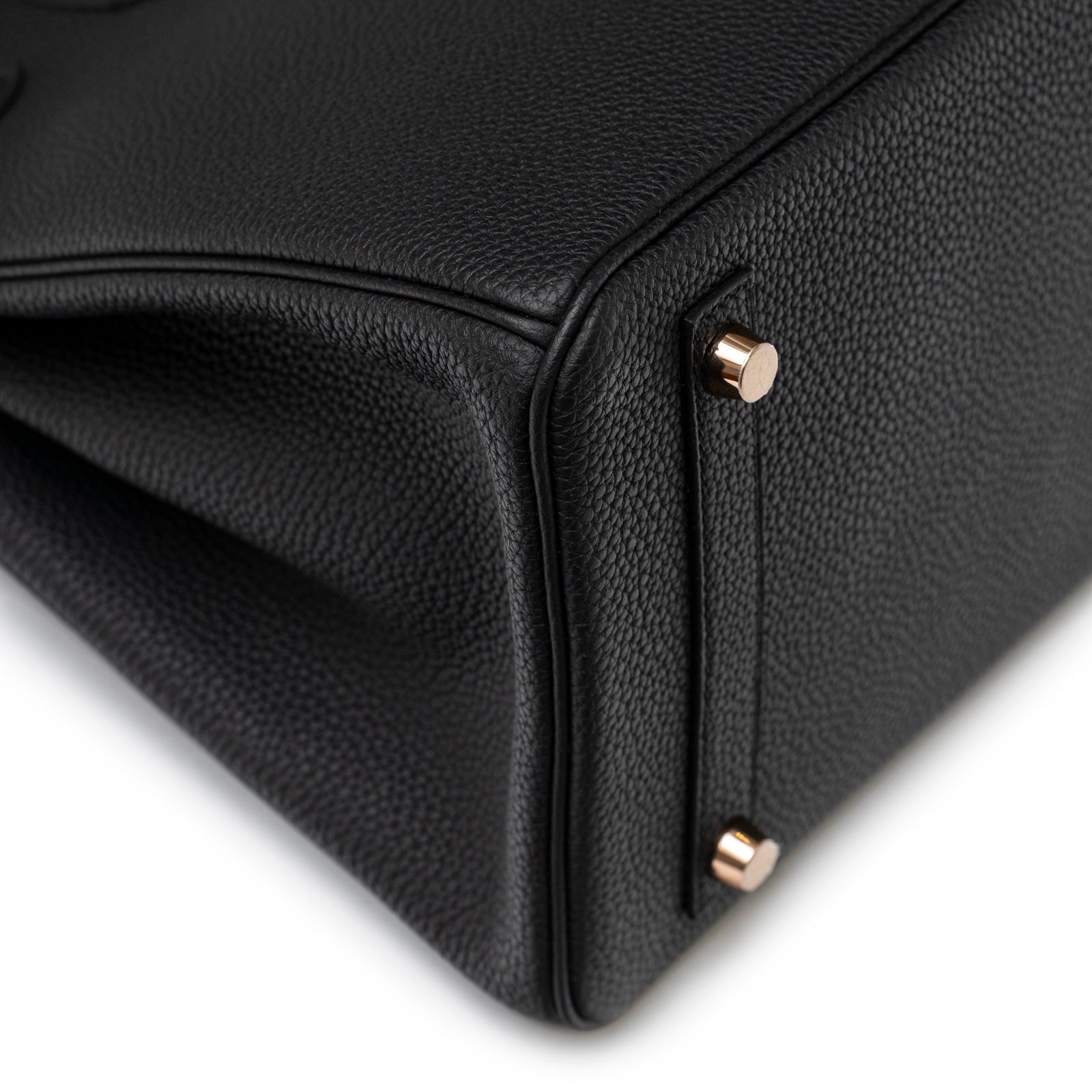 Hermès Birkin 30 Black Togo Rose Gold Hardware