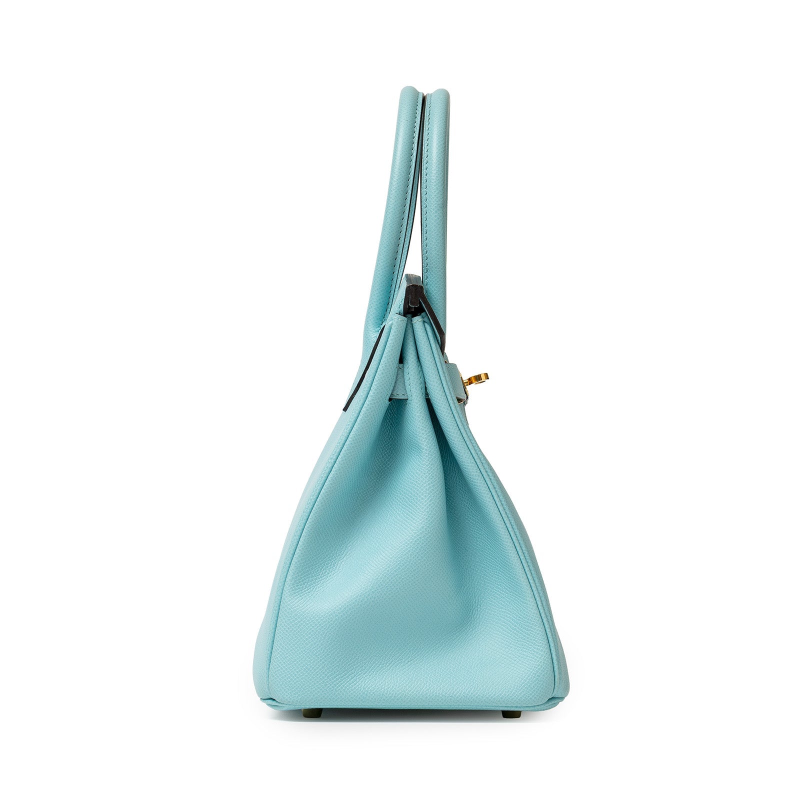 Hermès Birkin 30 Blue Atoll Epsom Gold Hardware