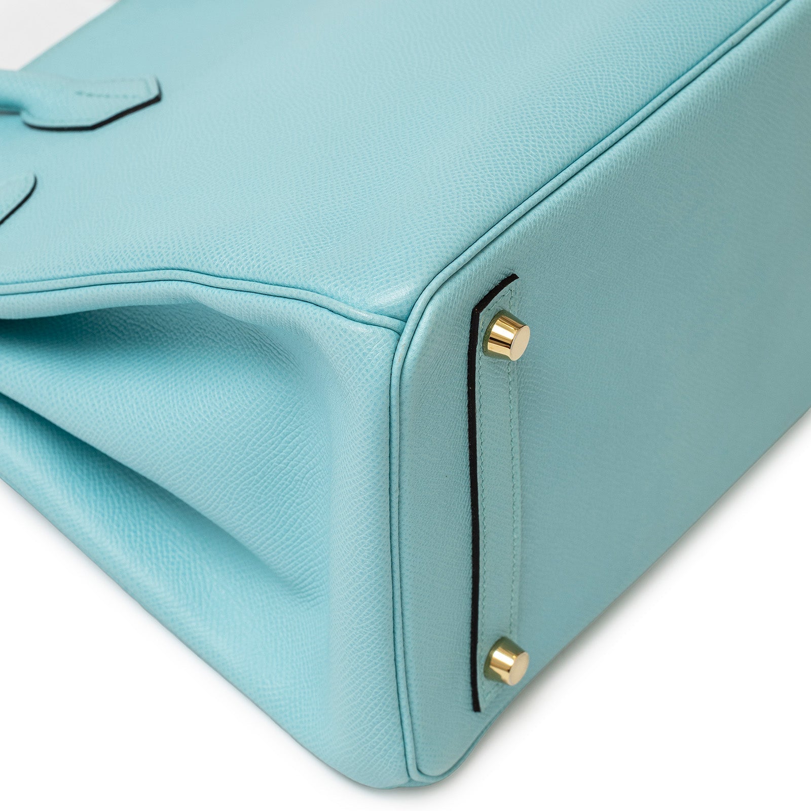 Hermès Birkin 30 Blue Atoll Epsom Gold Hardware