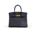 Hermès Birkin 30 Blue Nuit Togo Gold Hardware