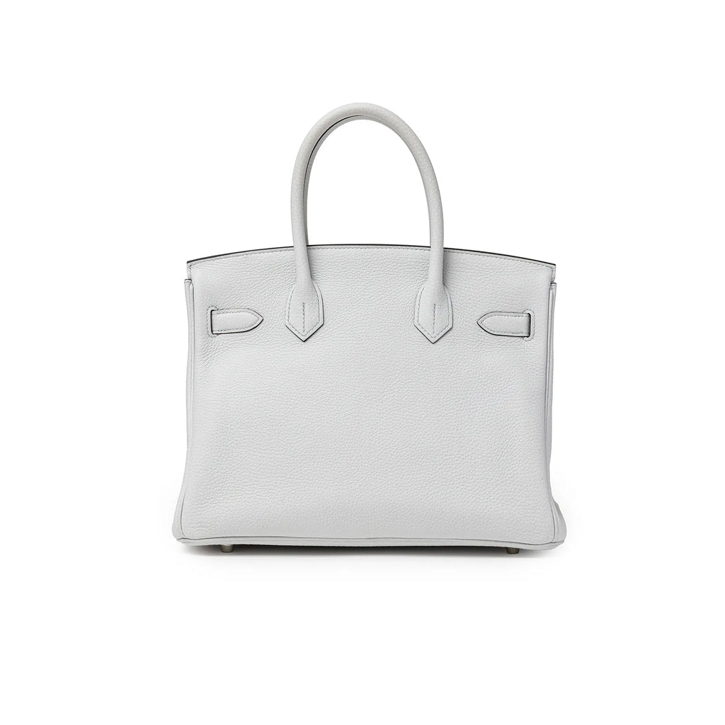 Hermès Birkin 30 Blue Pale Clemence Palladium Hardware