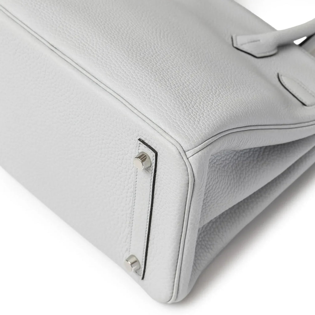 Hermès Birkin 30 Blue Pale Clemence Palladium Hardware