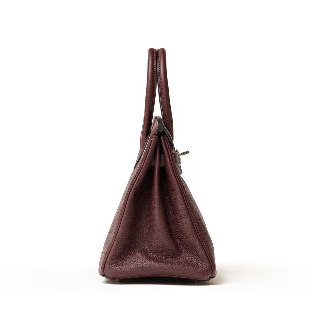Hermès Birkin 30 Bordeaux Togo Palladium Hardware