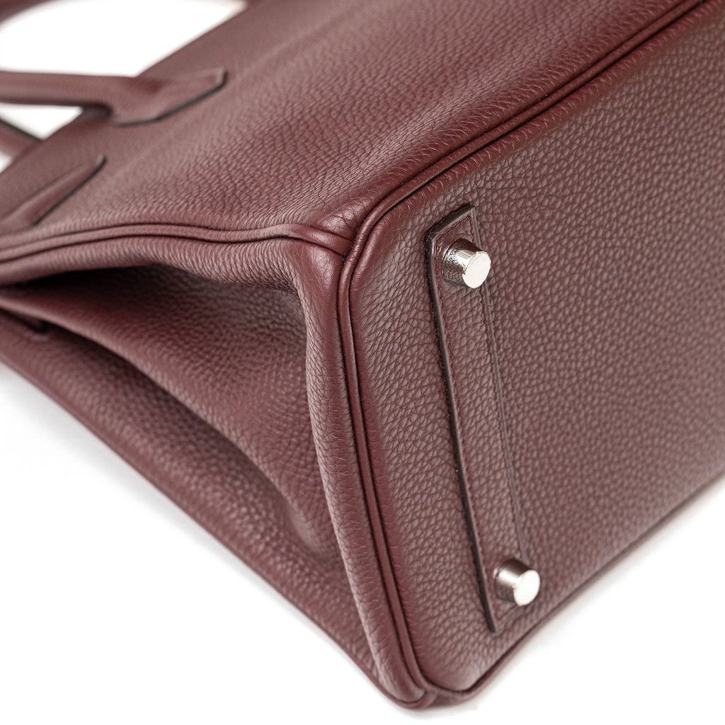 Hermès Birkin 30 Bordeaux Togo Palladium Hardware