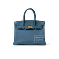 Hermès Birkin 30 Colvert Togo Gold Hardware