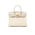 Hermès Birkin 30 Craie Epsom Gold Hardware