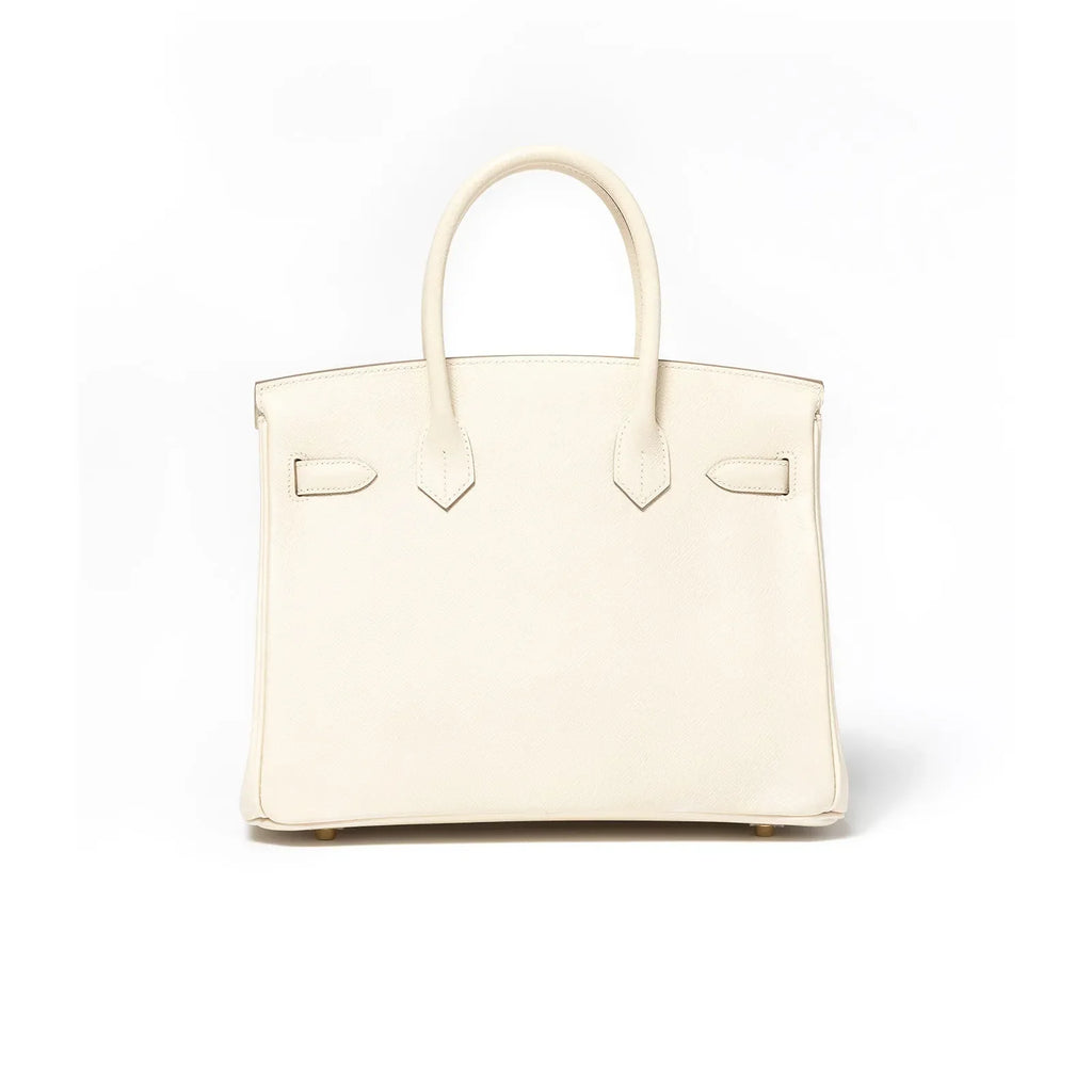Hermès Birkin 30 Craie Epsom Gold Hardware