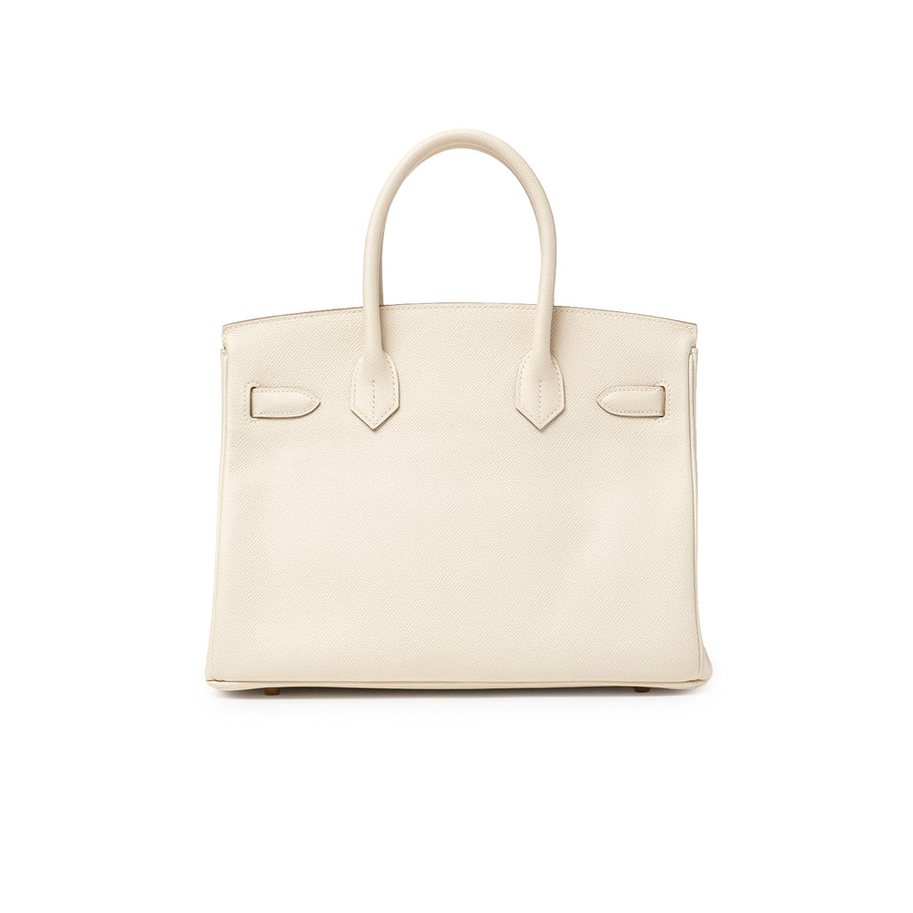 Hermès Birkin 30 Craie Epsom Gold Hardware