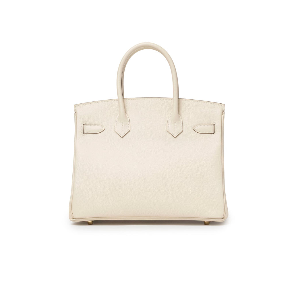Hermès Birkin 30 Craie Epsom Gold Hardware