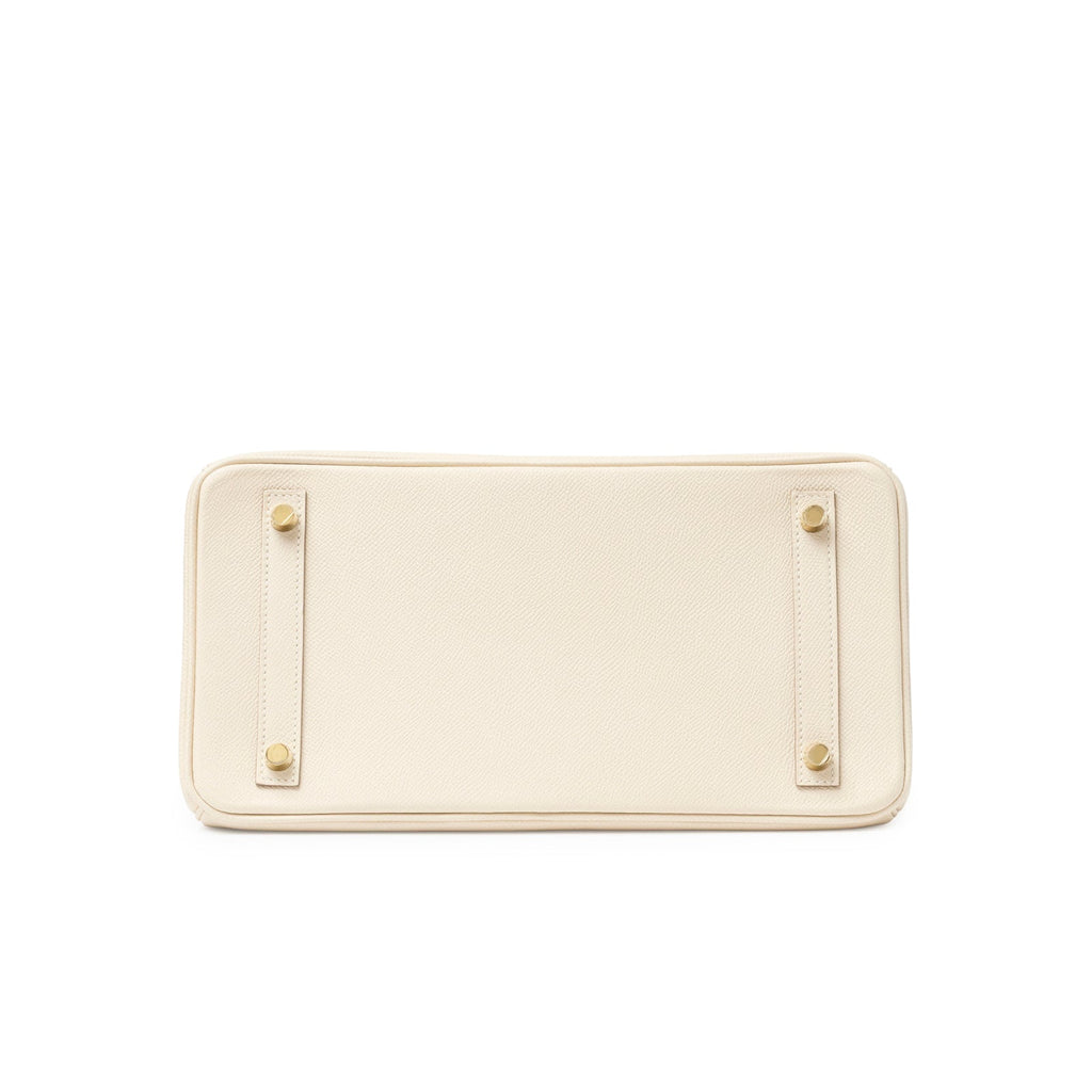 Hermès Birkin 30 Craie Epsom Gold Hardware