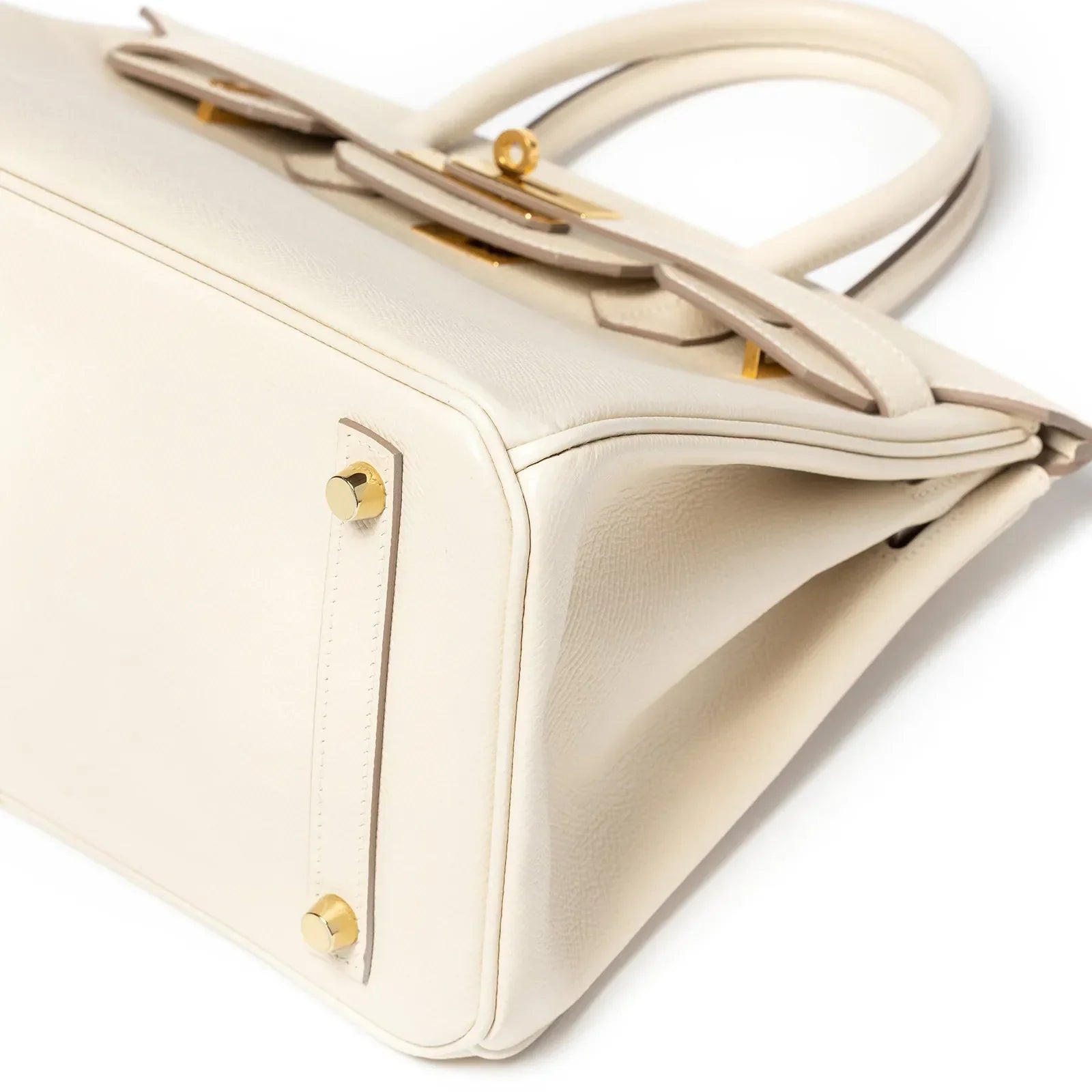 Hermès Birkin 30 Craie Epsom Gold Hardware