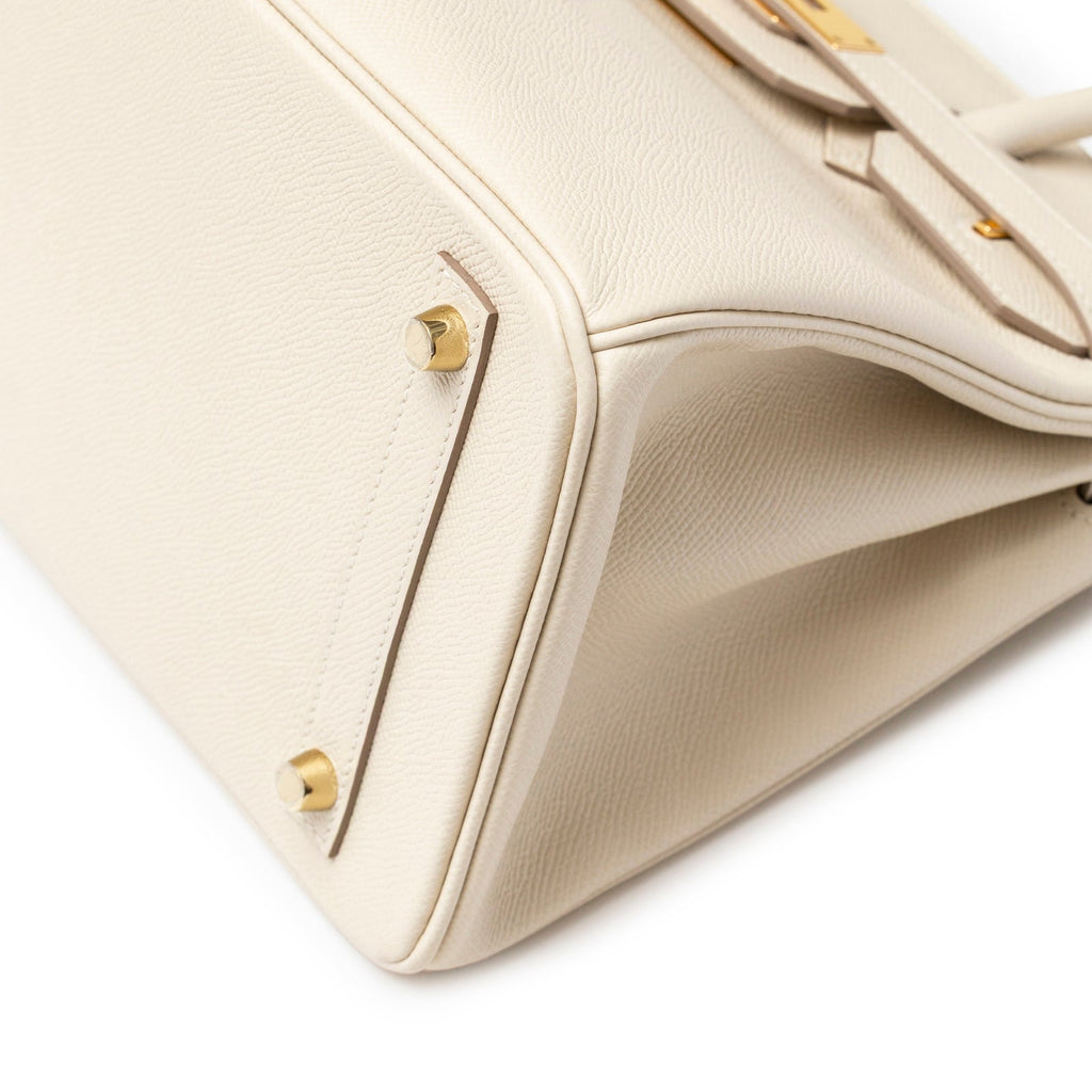 Hermès Birkin 30 Craie Epsom Gold Hardware